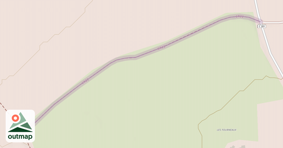 Map of CR22