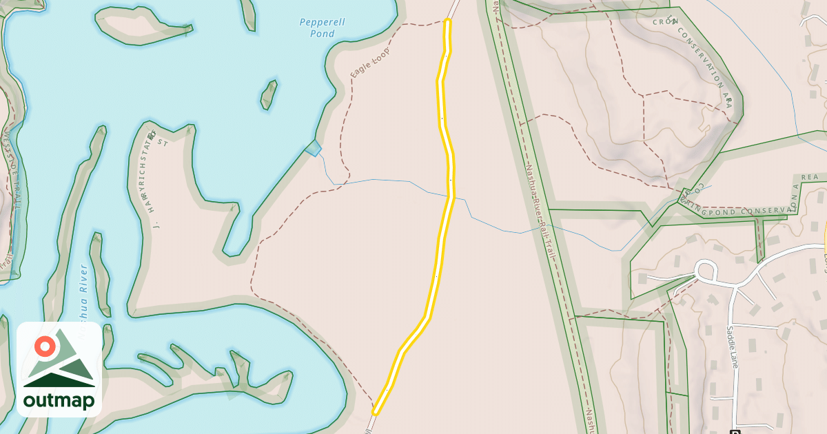 Map of J. Harry Rich Trail