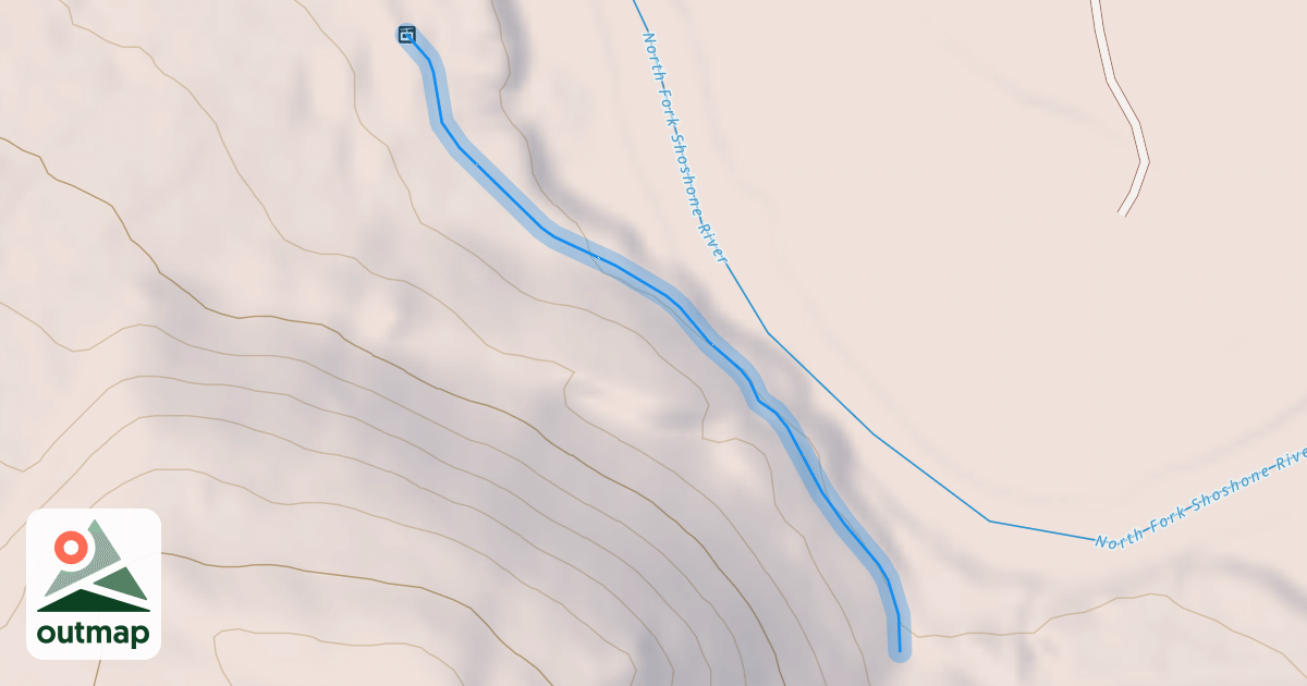 Map of Canfield Traverse