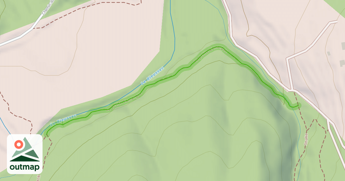 Map of La petite Camargue