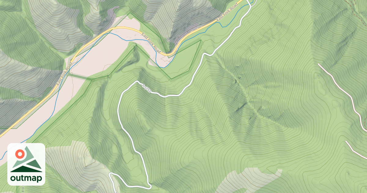 Map of (FDR) MINK CREEK