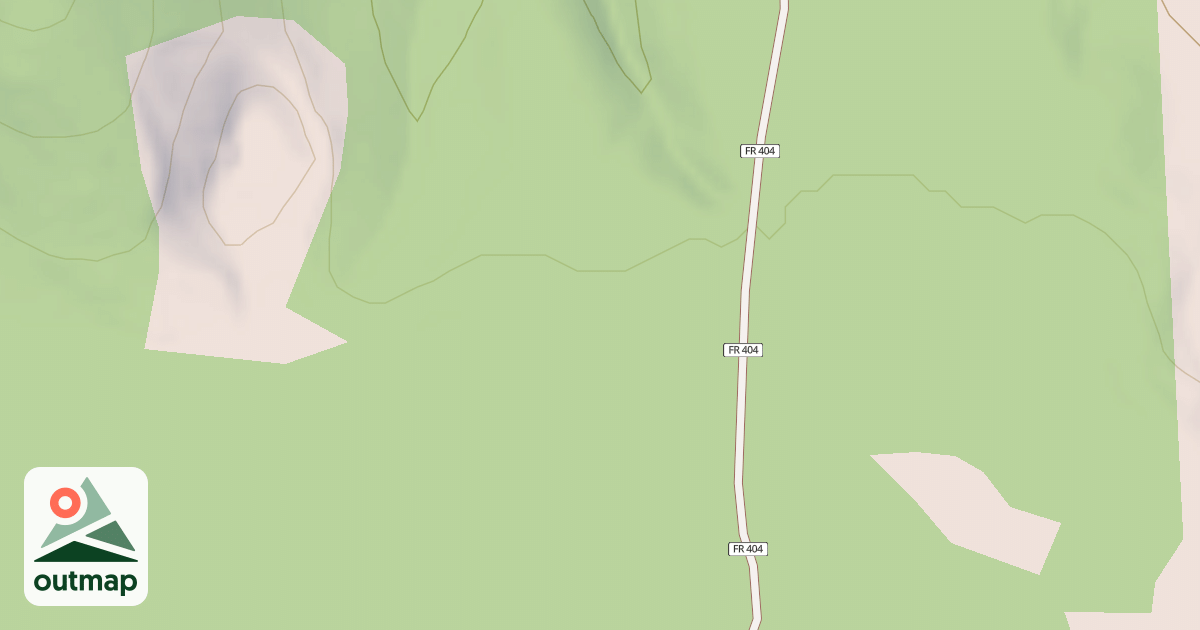 Map of USFS National Forest System Roads {B17CEA0C-A915-4A25-819E-935D2B53A34C}