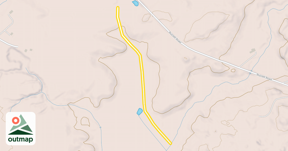 Map of Joe Buzzell Lane