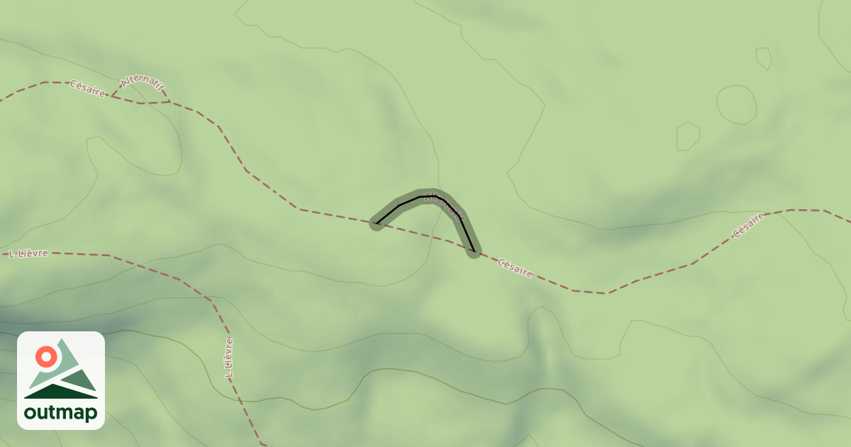 Map of Alternatif