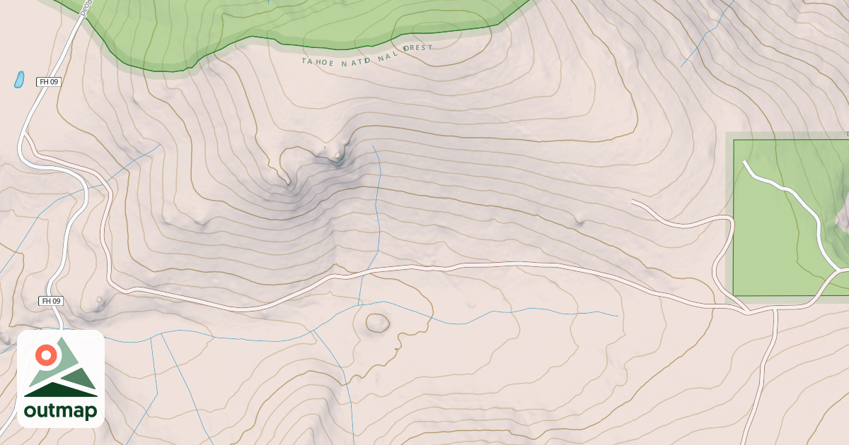 Map of BEAR TRAP RIDGE