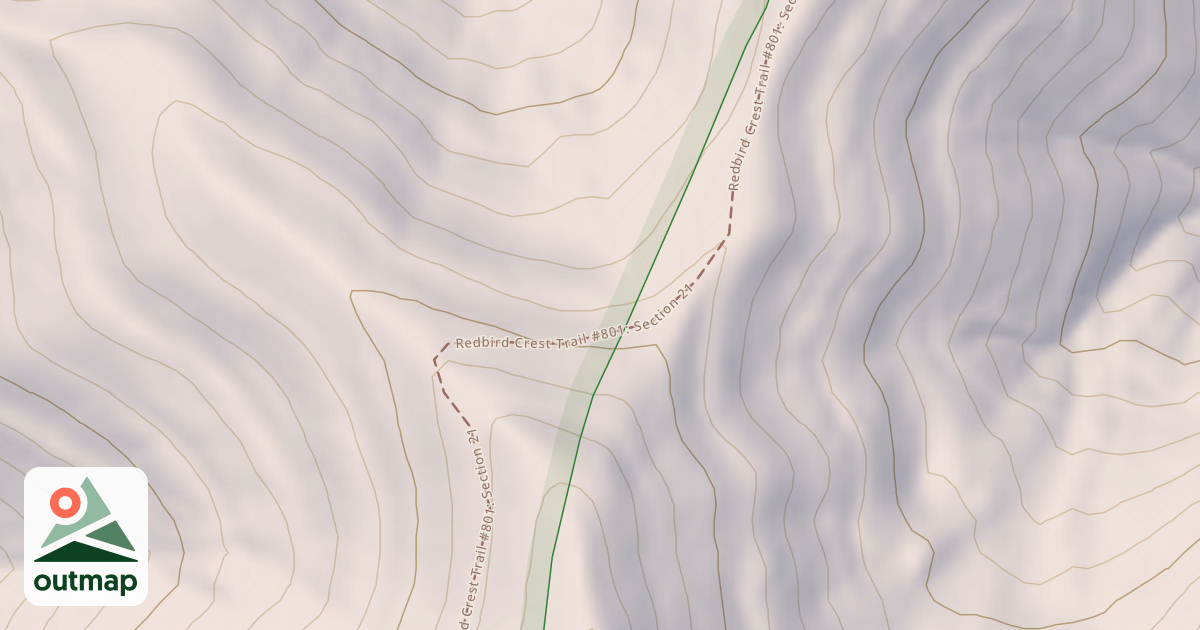 Map of Redbird Crest