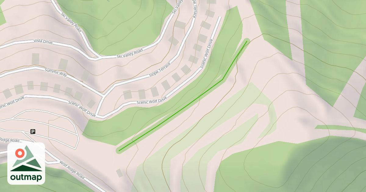 Map of Ridge Runner