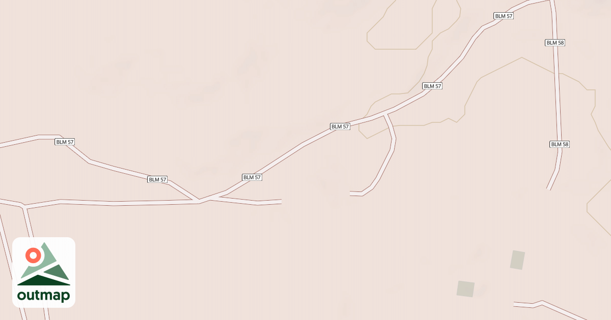 Map of BLM National GTLF Public Motorized Roads 3a1e246d-2d0f-4d79-8ba8-2397223430af