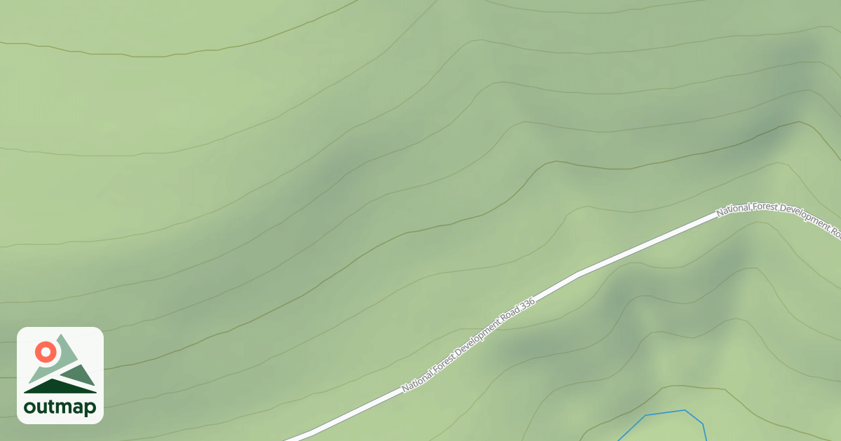 Map of BIG CREEK SLOPE