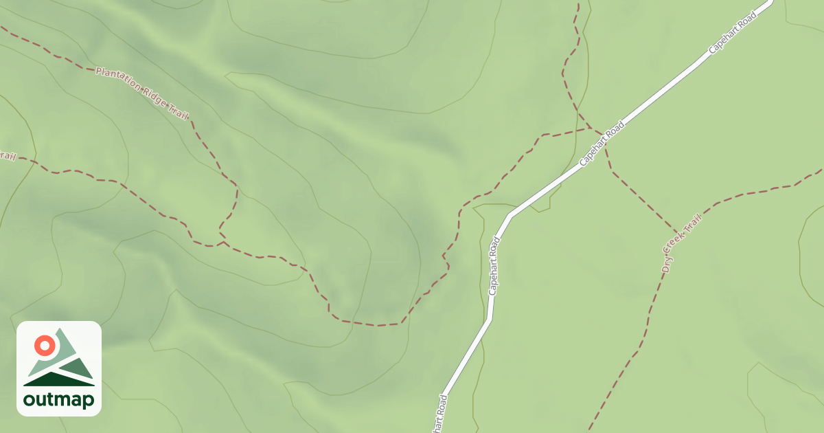 Map of USFS Motor Vehicle Use Map Trails 16078
