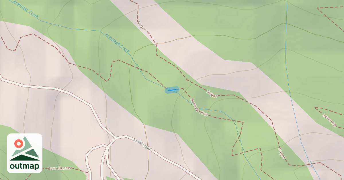 Map of Canada Line