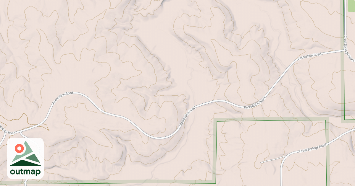 Map of LAKE OF EGYPT MAIN