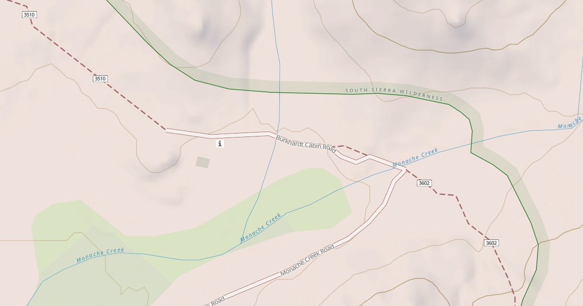 Map preview of BURKHARDT CABIN