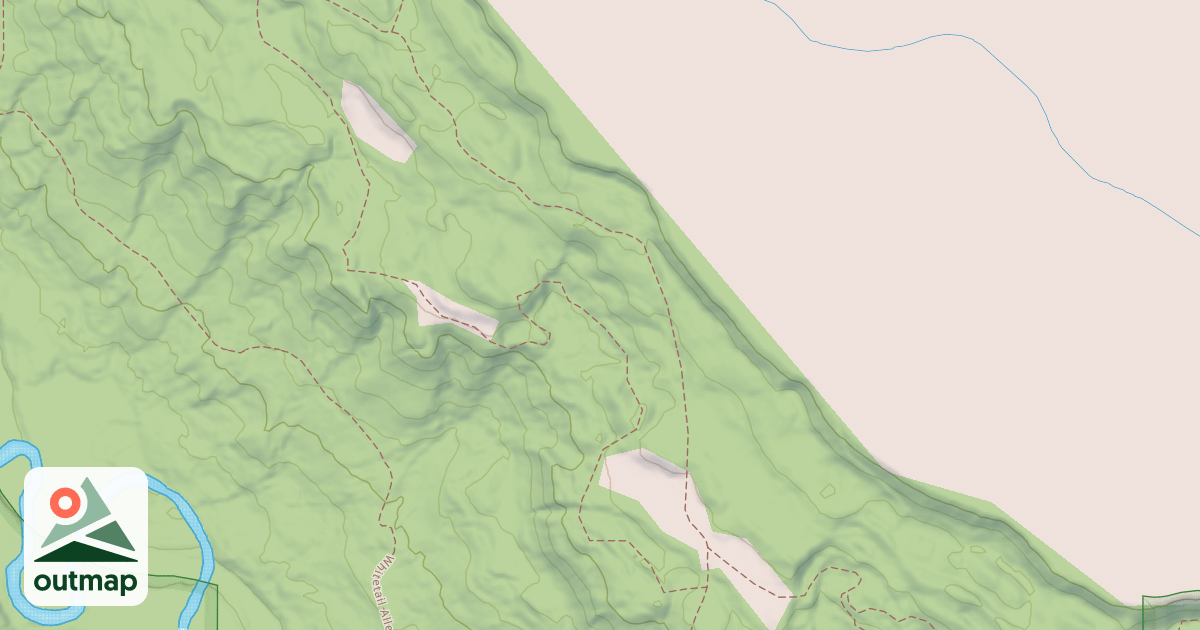 Map of Trapper'S Ridge Trail