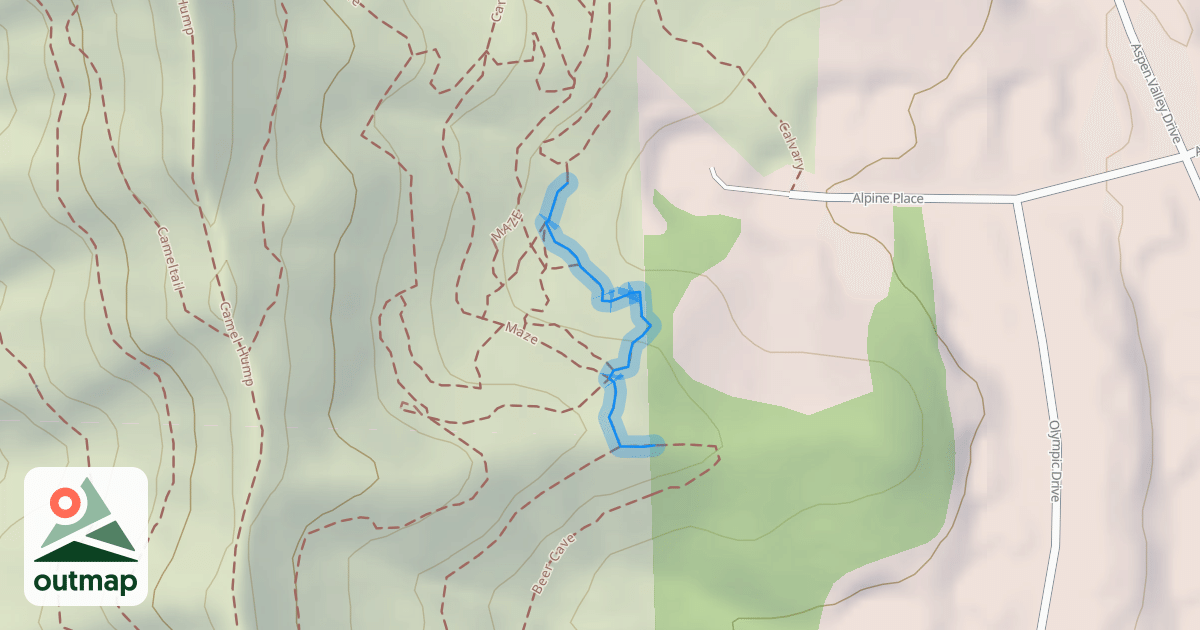 Map of Beer Cave