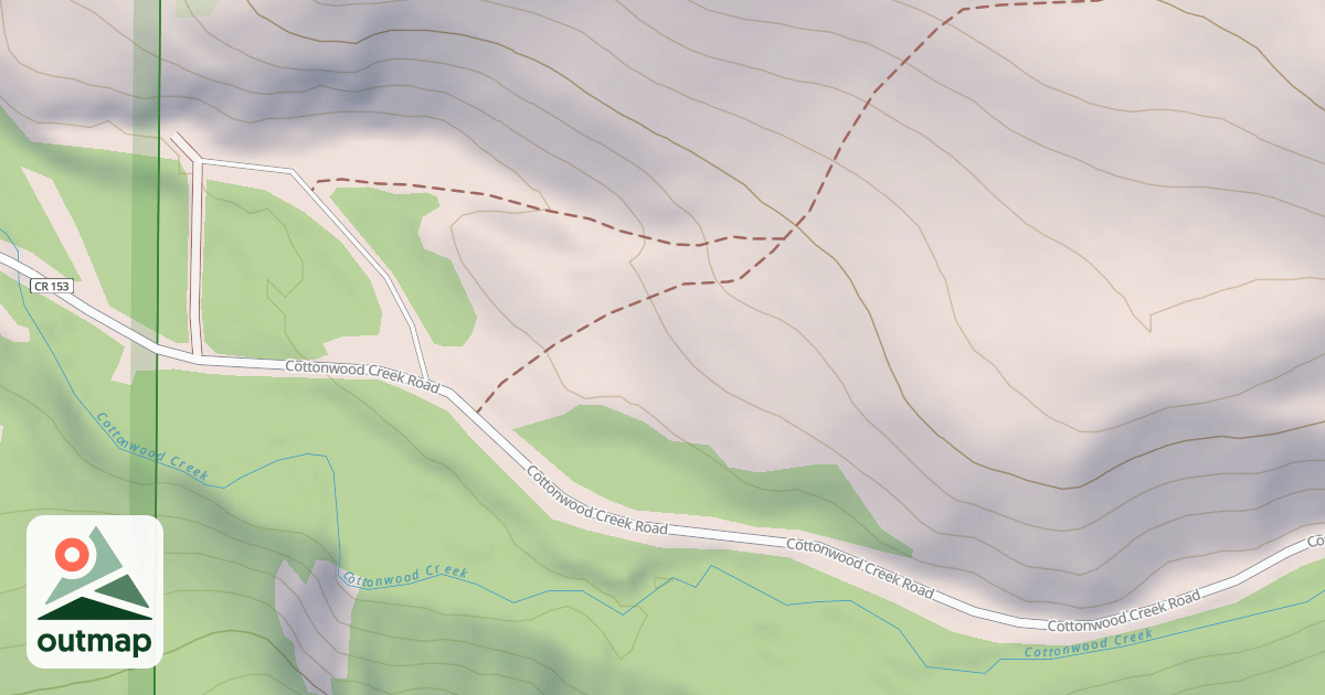 Map of COTTONWOOD SHALE PIT