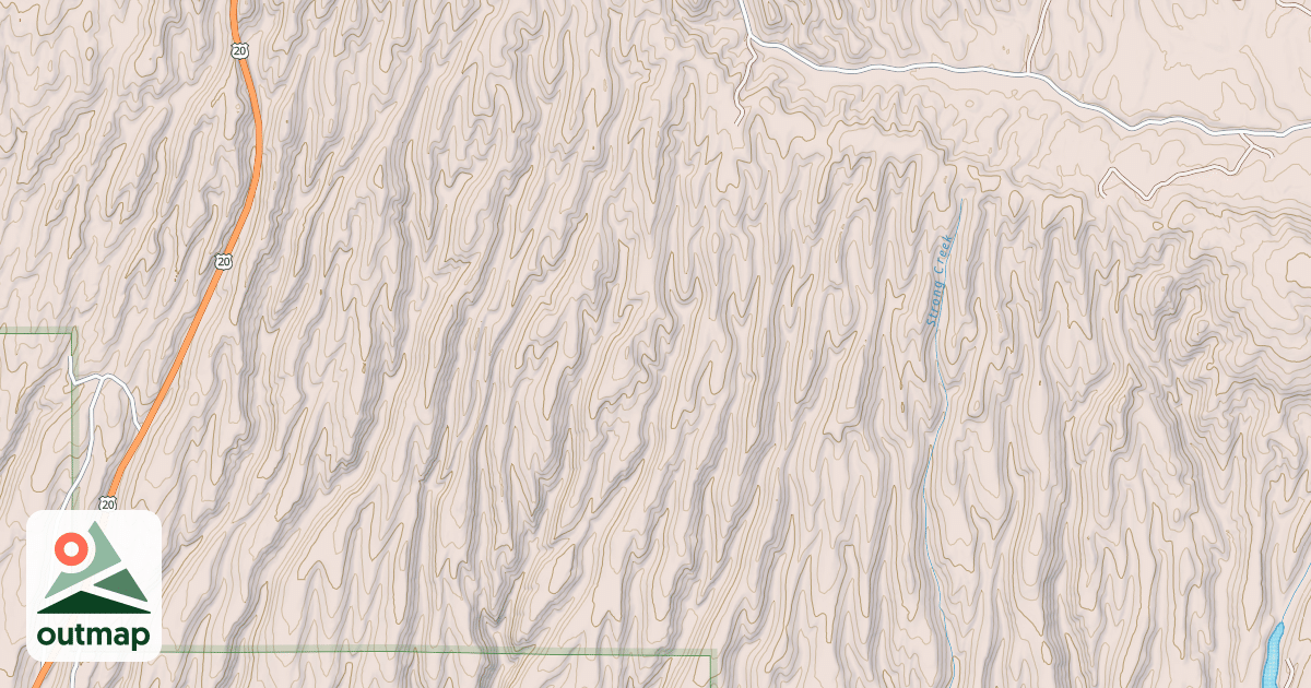 Map of MARYSVILLE HILL