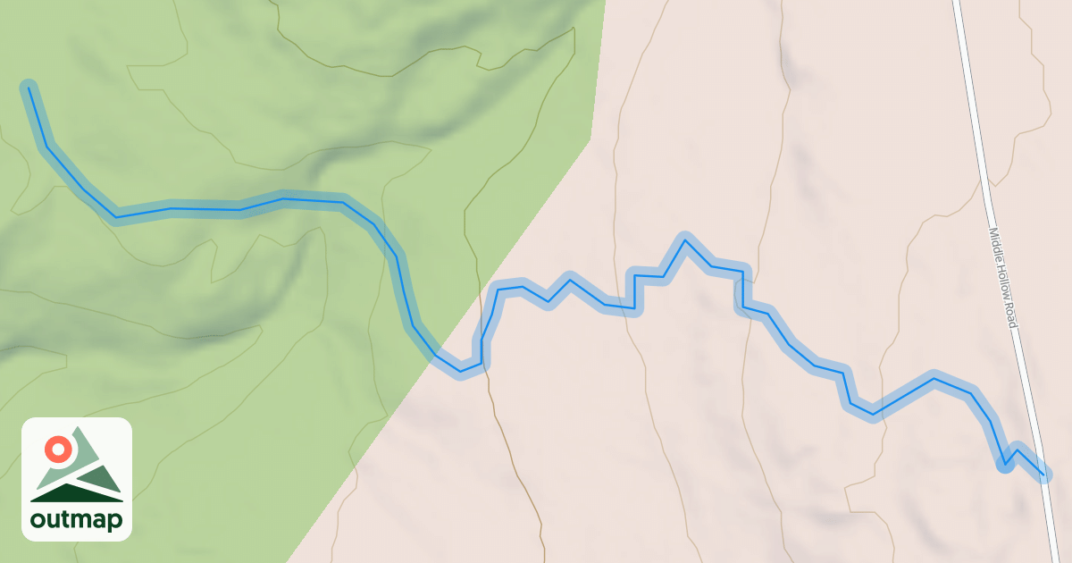 Map of Valley of the Ferns