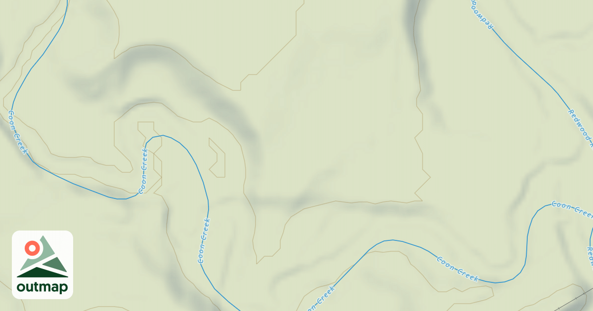 Map of Shady Oaks Native Prairie Adventure Trails