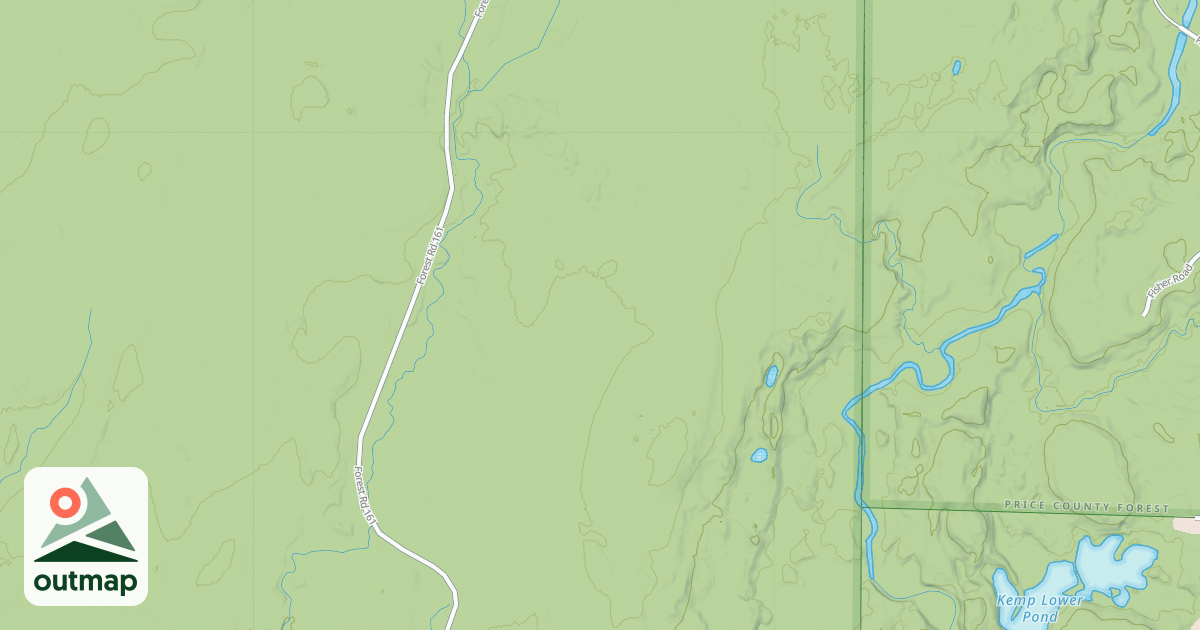 Map of FR 161CA