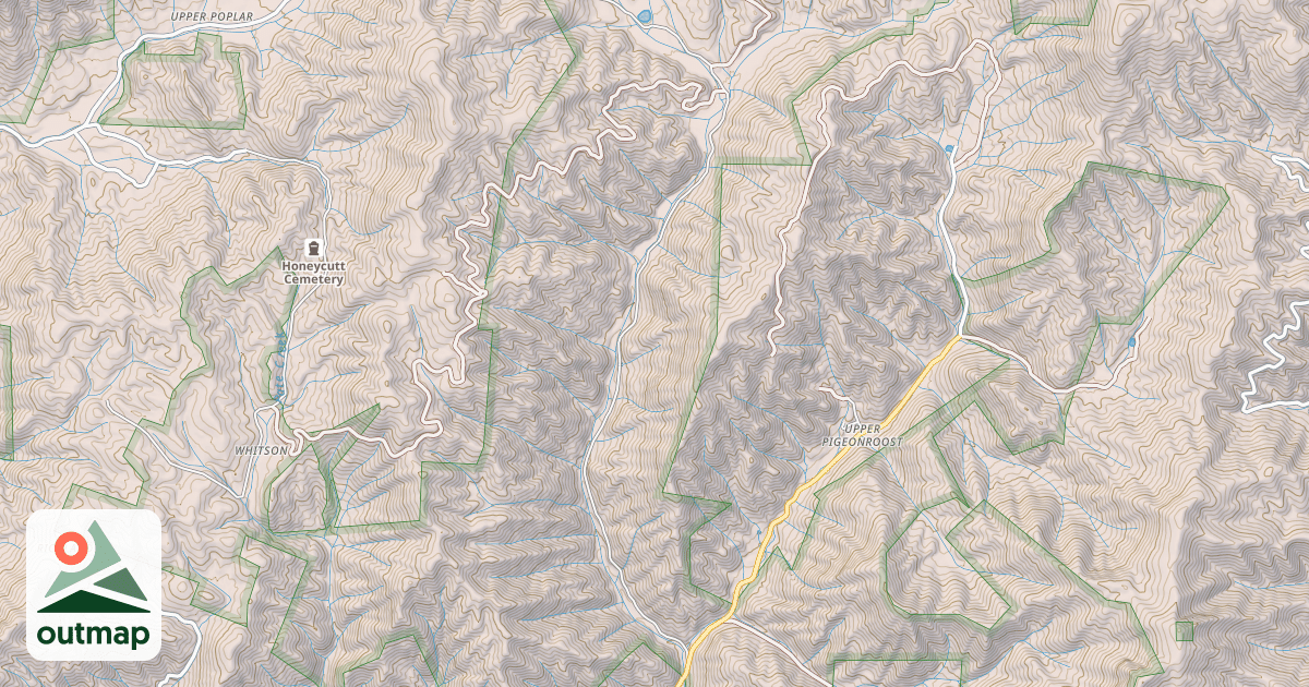 Map of PIGEON ROOST
