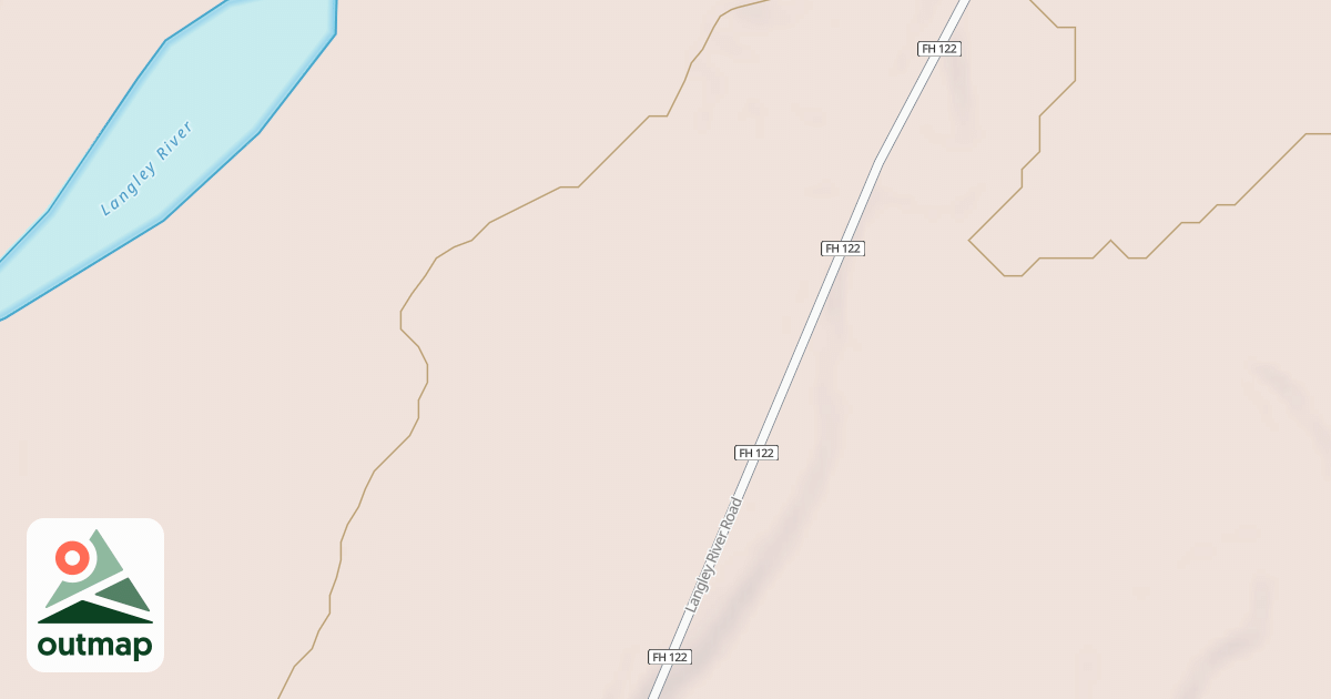 Map of LANGLEY SPUR L