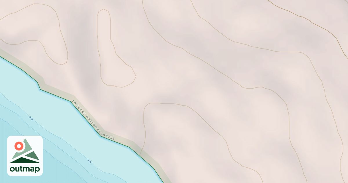 Map of Kizhuchia Creek Road
