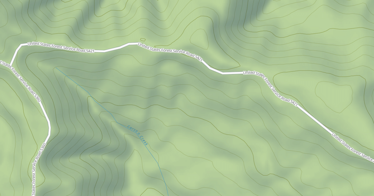 Map preview of USFS National Forest System Roads {E339F157-232B-4F93-B656-FA9FD2C025AB}