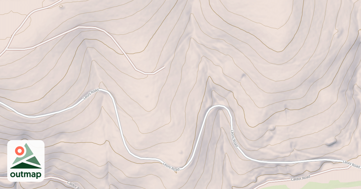 Map of CALDOR FIRE TANK