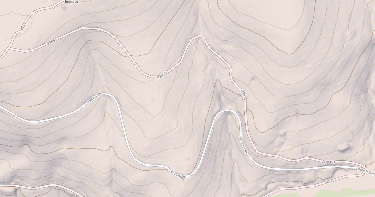 Map preview of CALDOR FIRE TANK