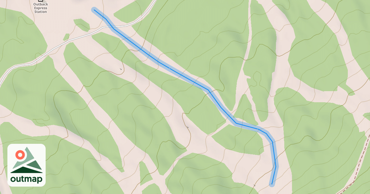 Map of Aussie Alley