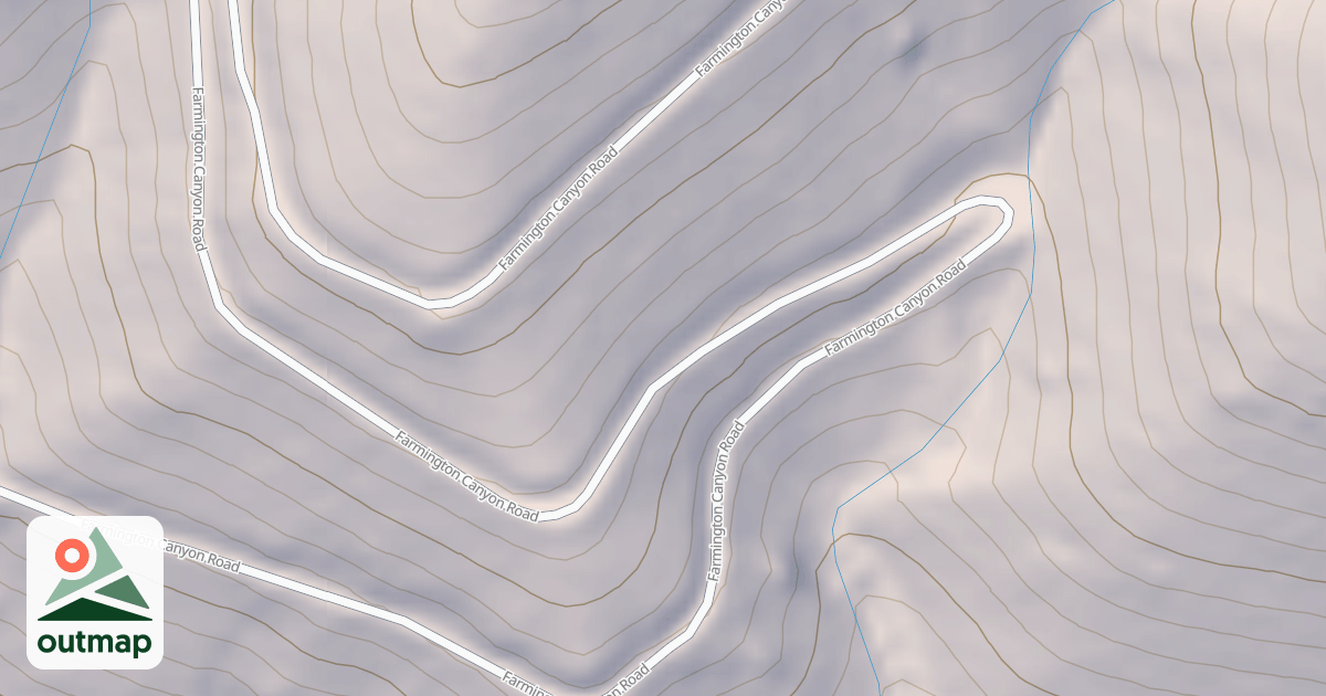 Map of Farmington Canyon Atv