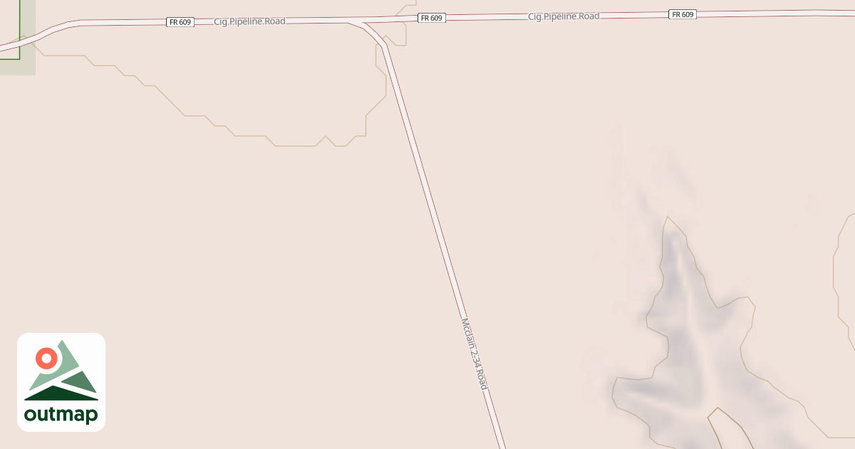 Map of MCCLAIN 2-34