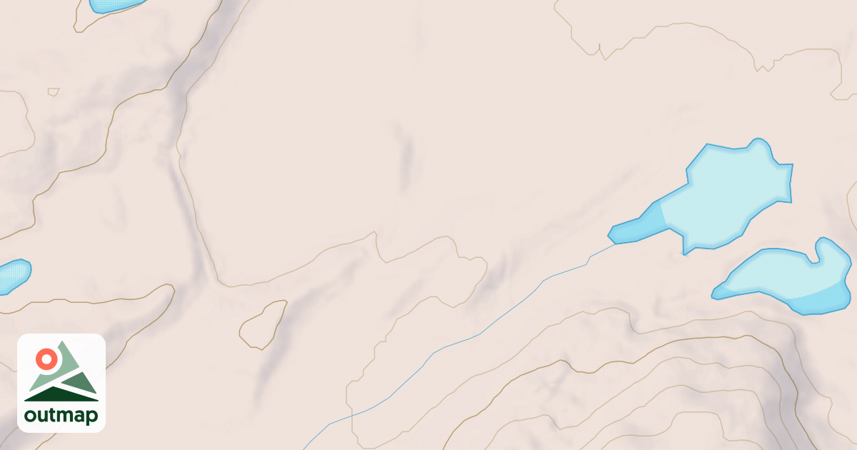 Map of BETTY LAKE EAST