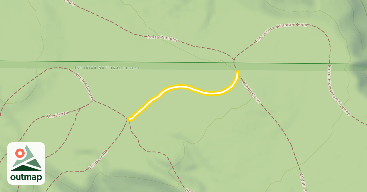Map of North Advanced