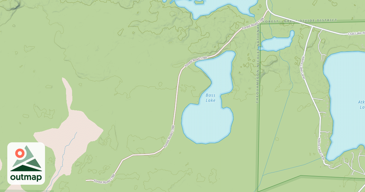 Map of FR 1788