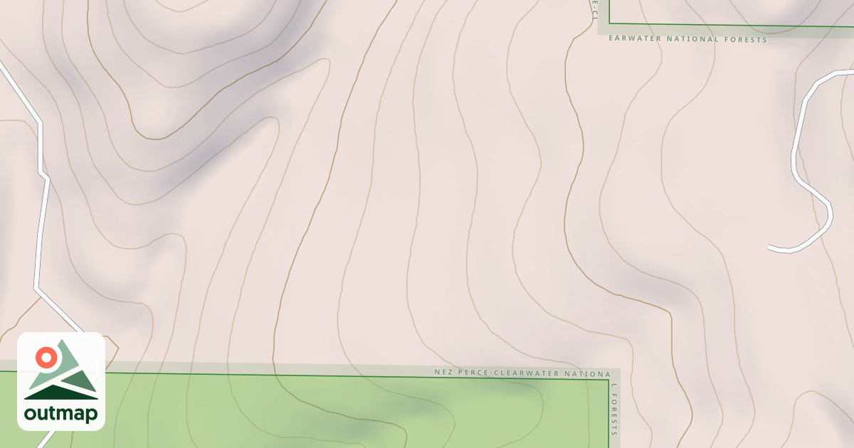 Map of BUTTERFIELD CREEK