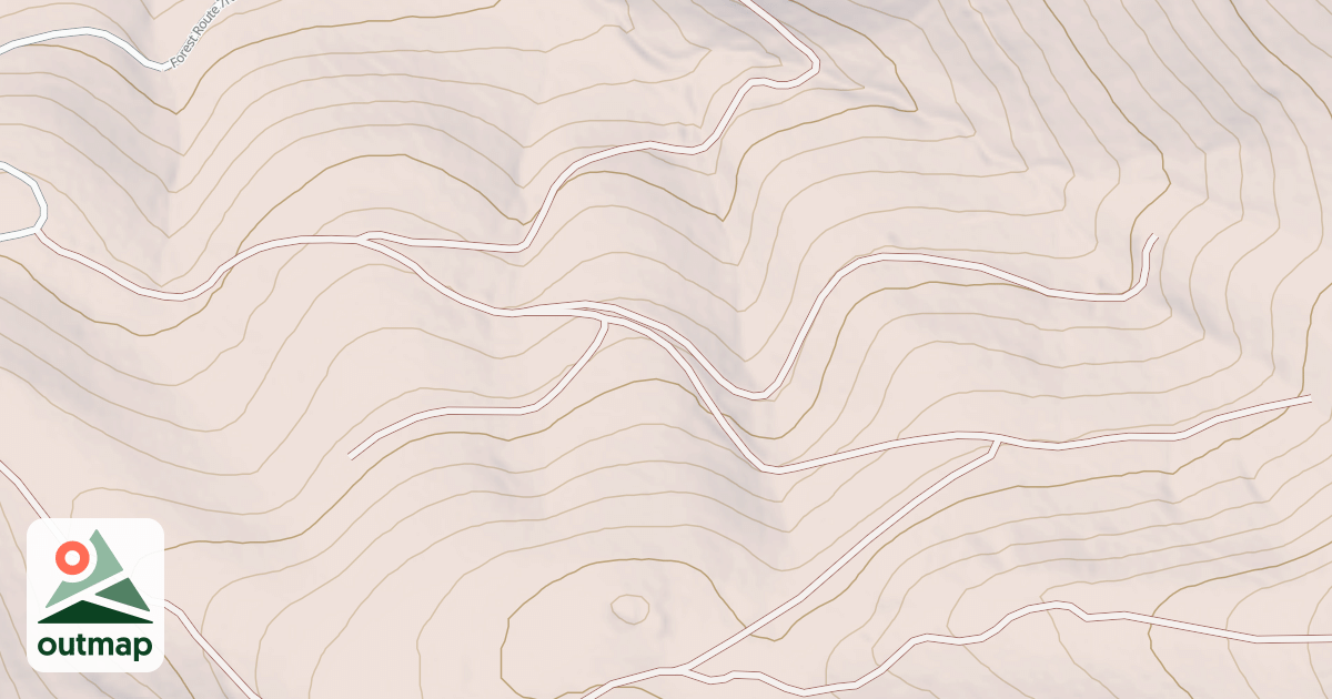 Map of USFS Motor Vehicle Use Map Roads {67A16309-2495-45DF-AA0C-C2BCBB4CBCE2}