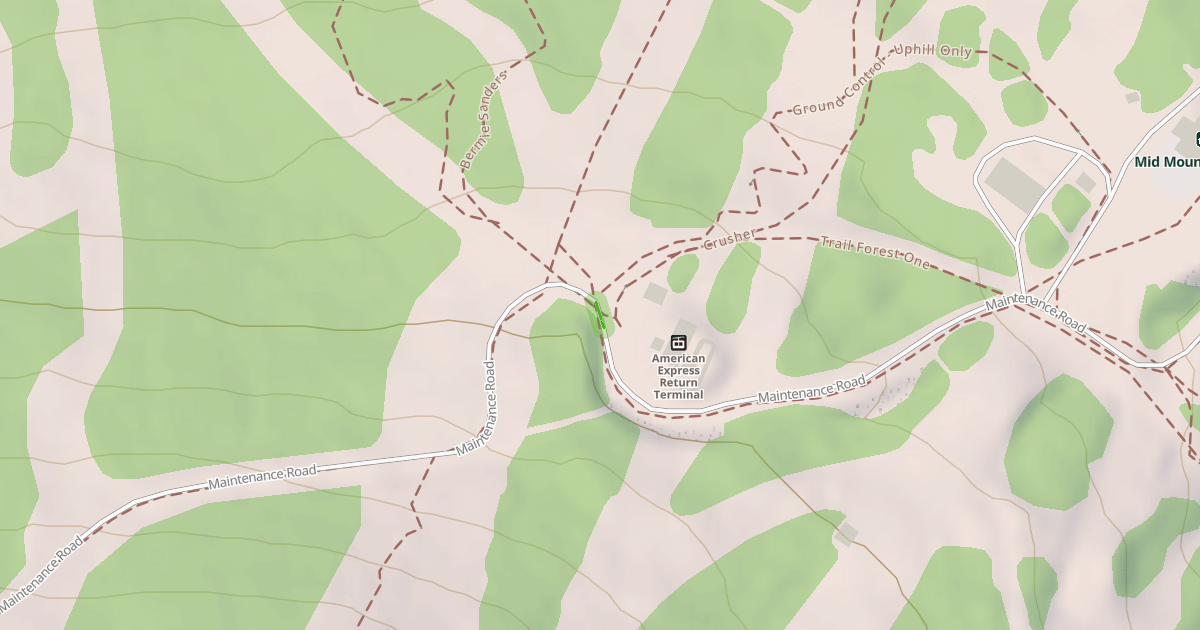 Map preview of Maintenance Road