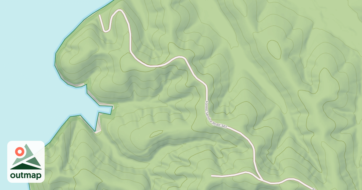 Map of BOAT DOCK ROAD