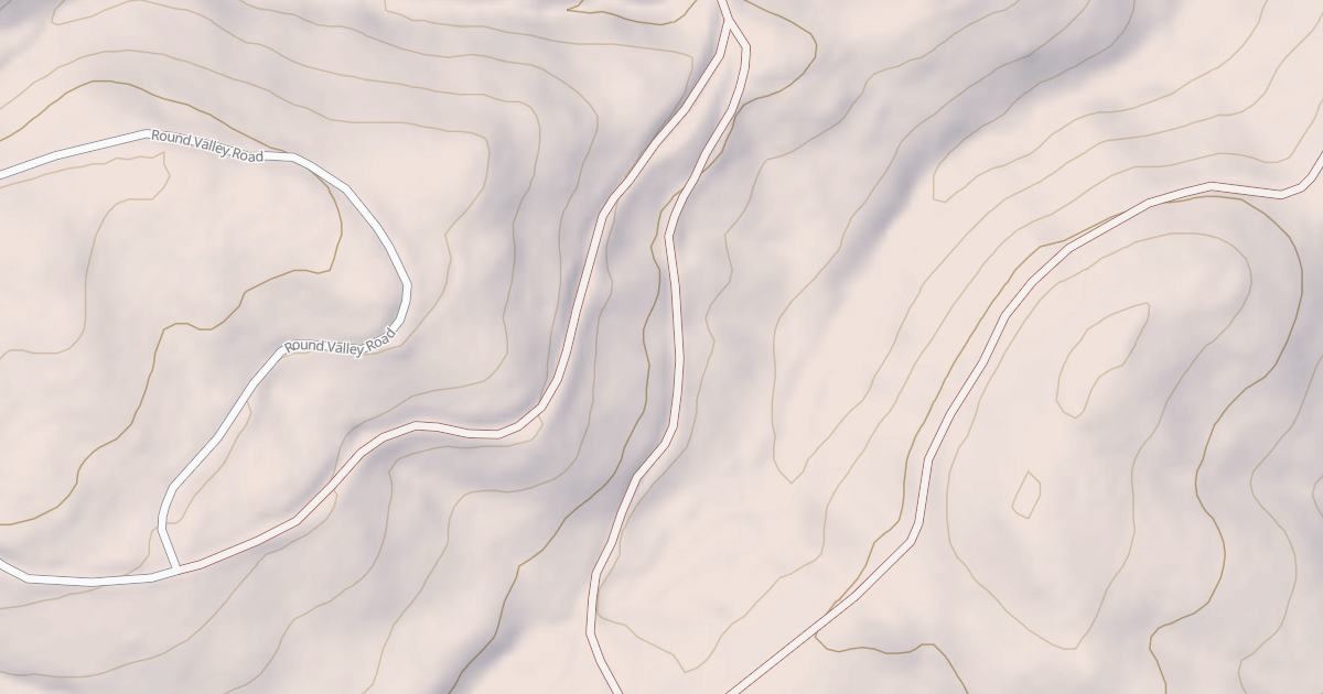 Map preview of EAST ROUND VALLEY