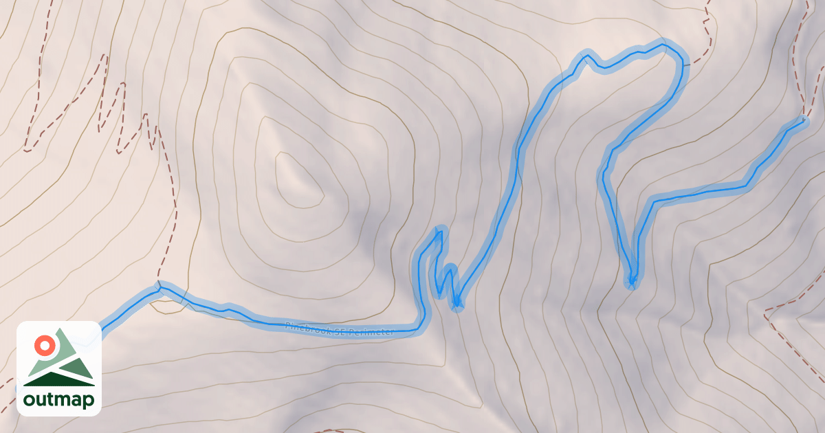 Map of Pinebrook SE Perimeter