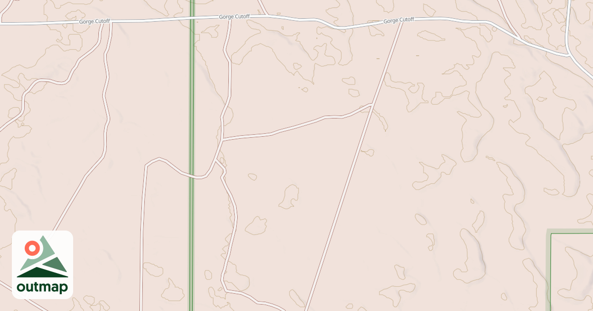 Map of Baraga Plains Trail