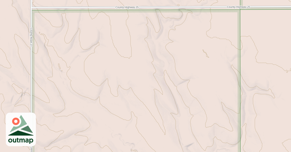 Map of DITCH CREEK NORTH (FPNG) F&G