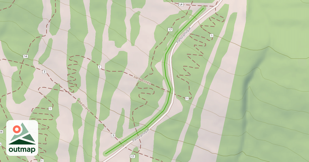 Map of Chasse-Neige