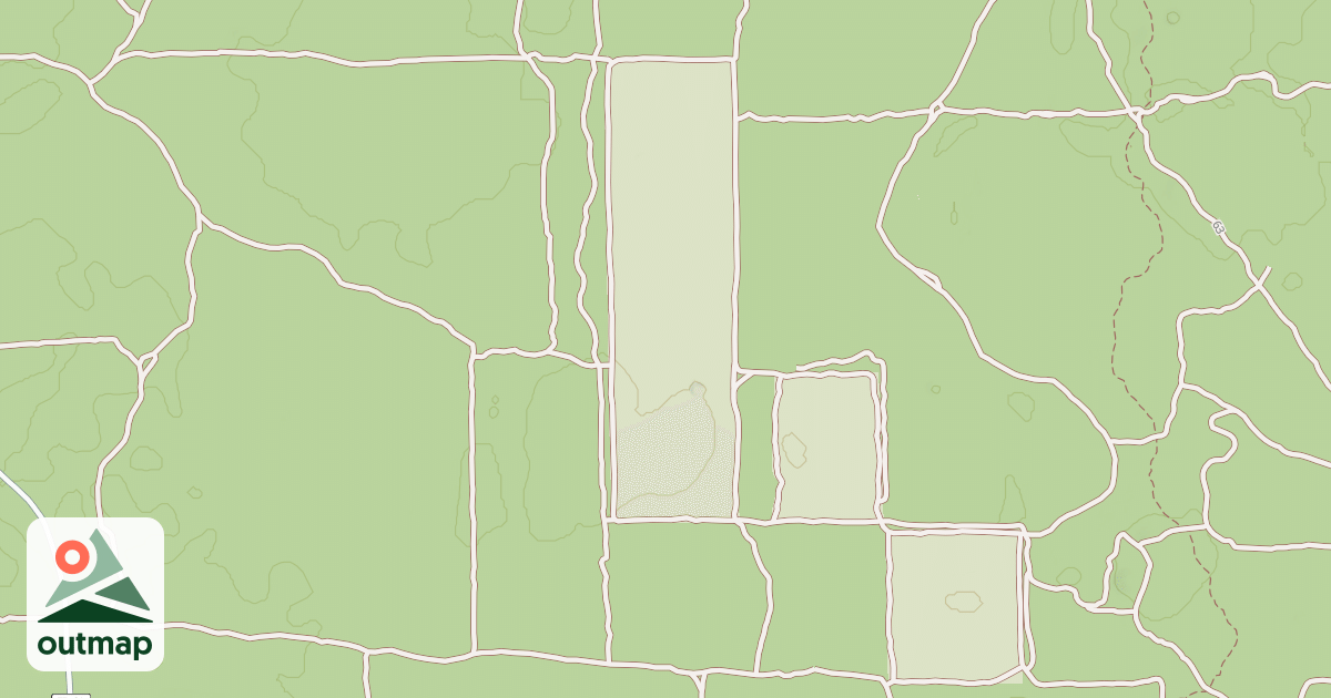 Map of USFS Motor Vehicle Use Map Roads {BF7C3F26-2B06-4046-8557-815660E7AA3F}