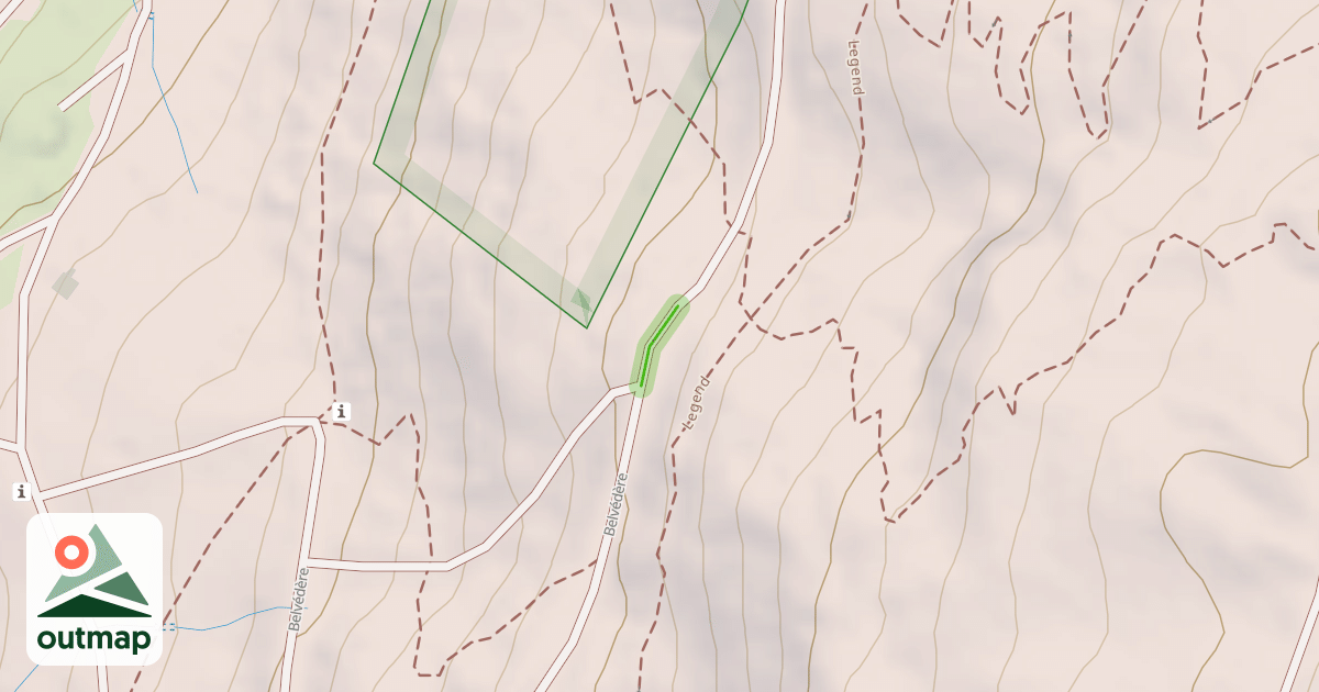 Map of Belvédère