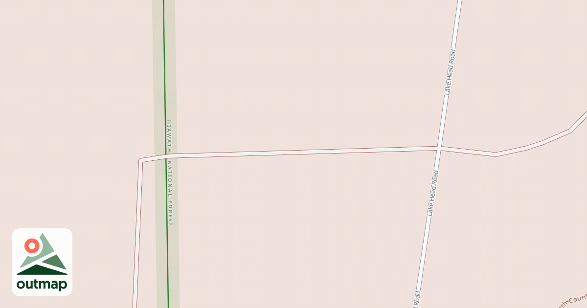 Map of BREVOORT CAMP SPUR C