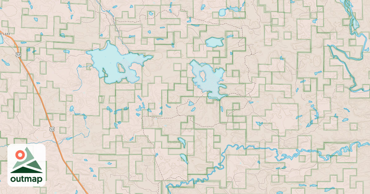 Map of David Dill-Arrowhead State Trail
