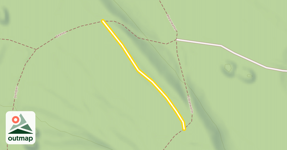 Map of Beaver